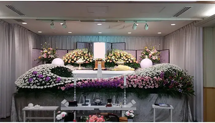 むさしの葬祭　三鷹相談所（むさしの葬祭三鷹ホール）で葬儀を行なった写真