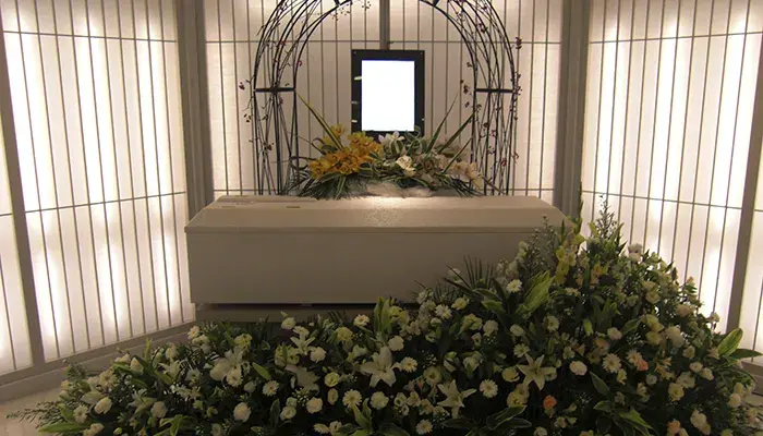 むさしの葬祭　三鷹相談所（むさしの葬祭三鷹ホール）で葬儀を行なった写真