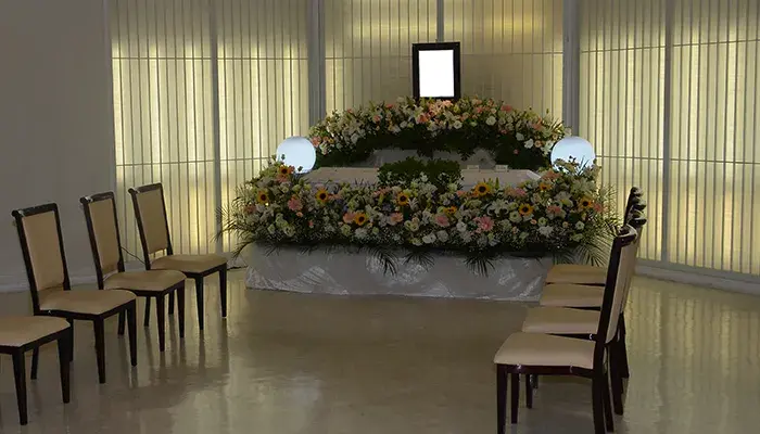 むさしの葬祭　三鷹相談所（むさしの葬祭三鷹ホール）で葬儀を行なった写真