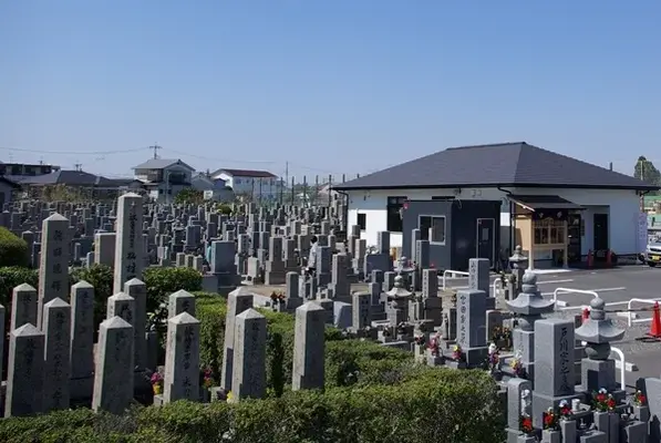 極楽寺火葬場で葬儀を行なった写真