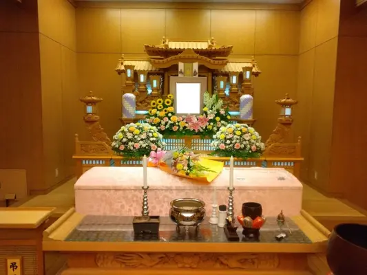 府中市/はじめてのお葬式で葬儀を行なった写真