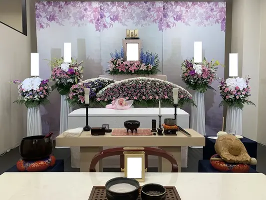 府中市/はじめてのお葬式で葬儀を行なった写真