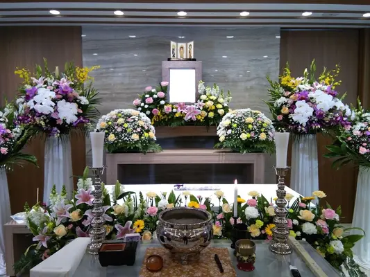 府中市/はじめてのお葬式で葬儀を行なった写真