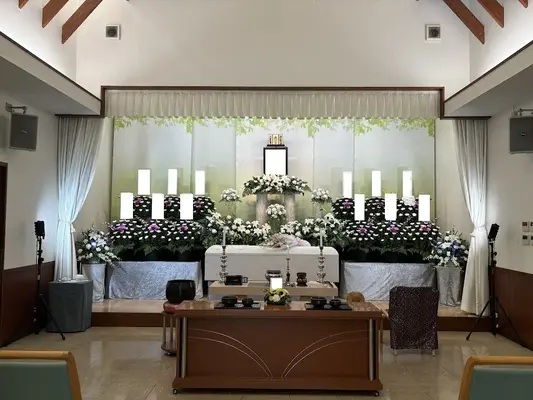 府中市/はじめてのお葬式で葬儀を行なった写真