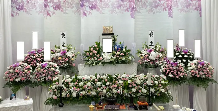 府中市/はじめてのお葬式で葬儀を行なった写真