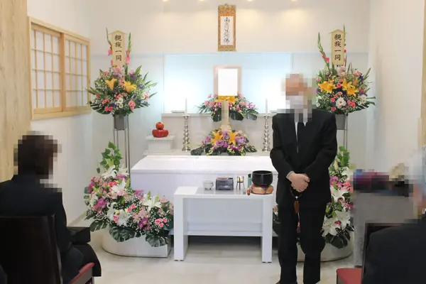 門藤（北営業所）で葬儀を行なった写真