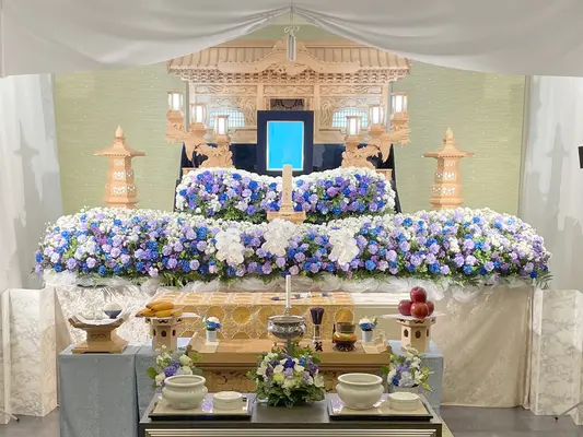 〜弔うこころ〜 淨蓮会館で葬儀を行なった写真