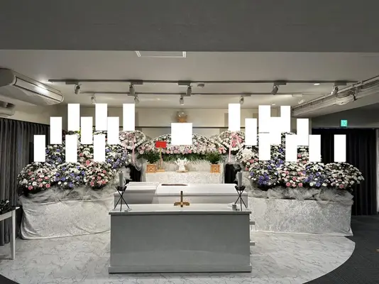 想送庵カノンで葬儀を行なった写真