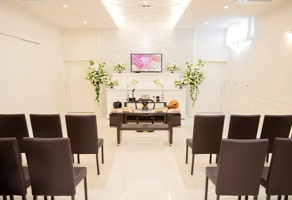 家族葬式場　小さな森の家　龍ヶ崎で葬儀を行なった写真