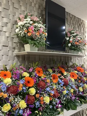 柏斎苑 家族葬リビングなごみ新柏で葬儀を行なった写真