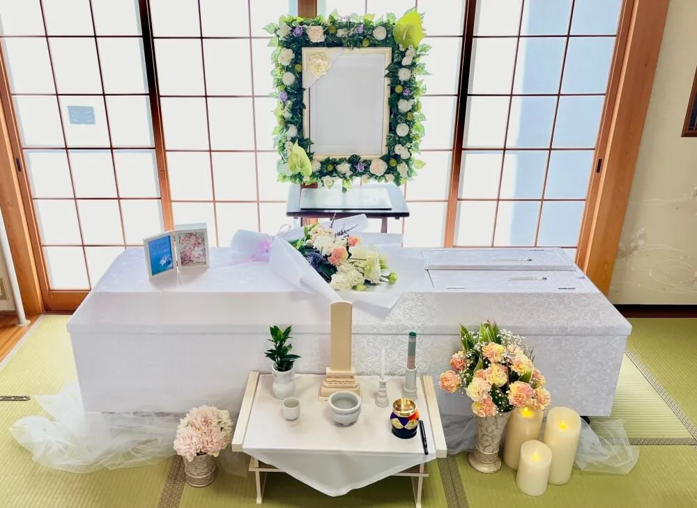 自宅での家族葬も得意としております!