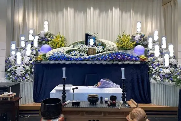 たまゆら葬社で葬儀を行なった写真