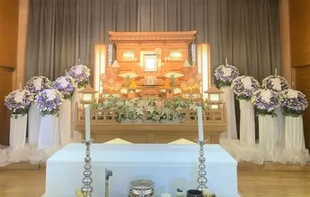 たまゆら葬社で葬儀を行なった写真