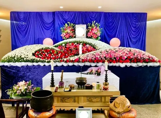 たまゆら葬社で葬儀を行なった写真