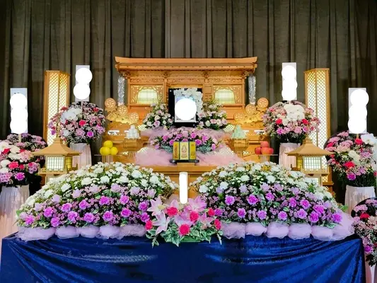 たまゆら葬社で葬儀を行なった写真