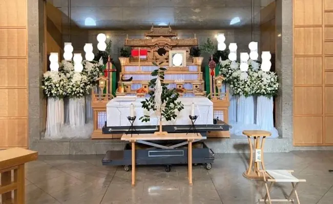 たまゆら葬社で葬儀を行なった写真