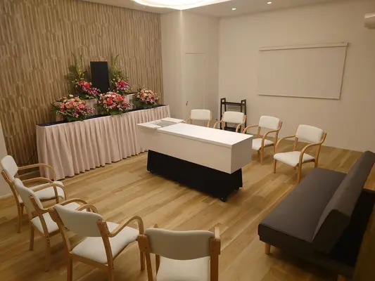 フローラルホール平野会館で葬儀を行なった写真