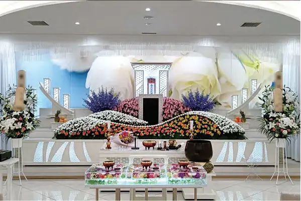 サンセルモ玉泉院 大州通り会館で葬儀を行なった写真