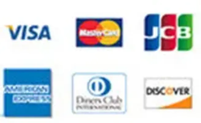 クレジットカードでの決済が可能