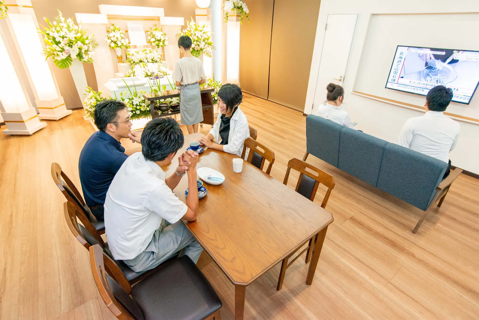 自宅葬のような雰囲気にもできる式場