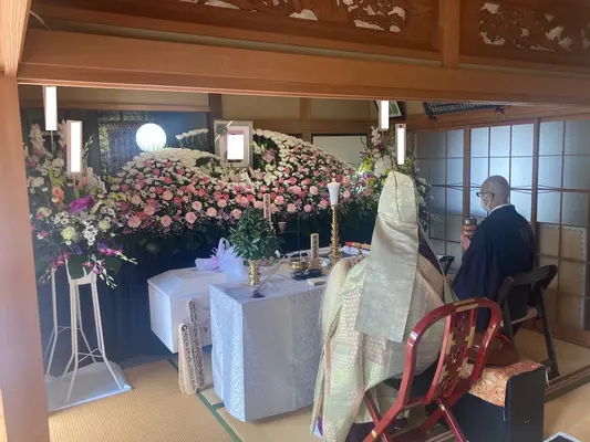 家族葬のきずな 天白で葬儀を行なった写真