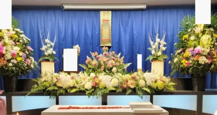 市民葬祭で葬儀を行なった写真