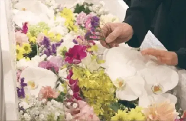 市民葬祭で葬儀を行なった写真