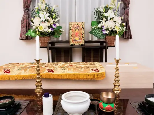 市民葬祭で葬儀を行なった写真