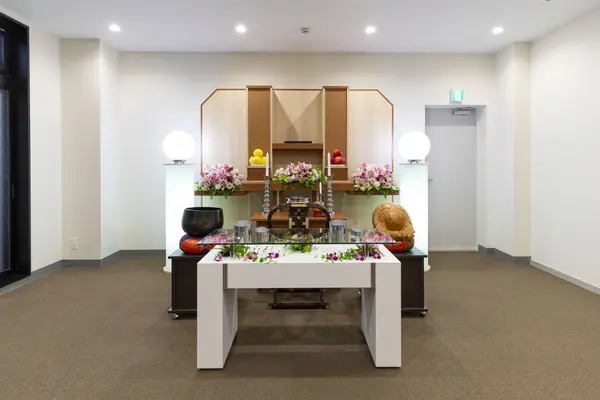 あいプラン　日本互助会（調布多摩川ホール）で葬儀を行なった写真
