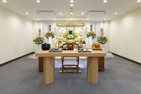 あいプラン　日本互助会（調布多摩川ホール）で葬儀を行なった写真