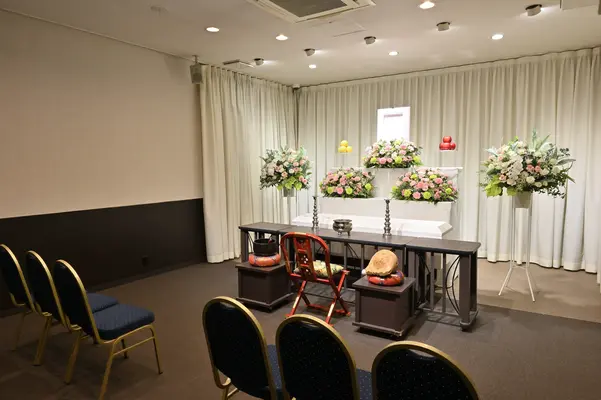 あいプラン　日本互助会（調布家族ホール）で葬儀を行なった写真