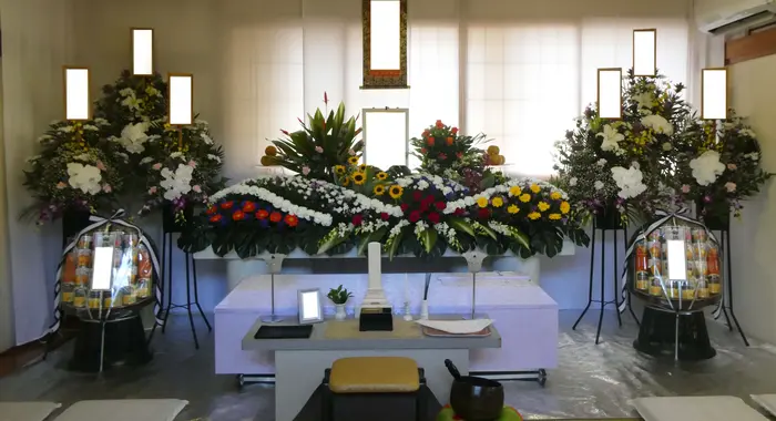 株式会社愛ほのぼので葬儀を行なった写真