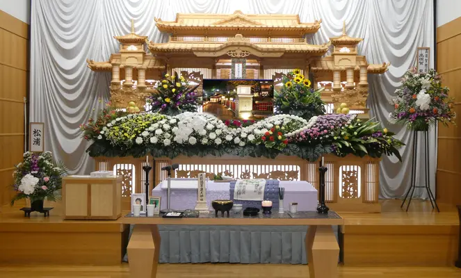 株式会社愛ほのぼので葬儀を行なった写真