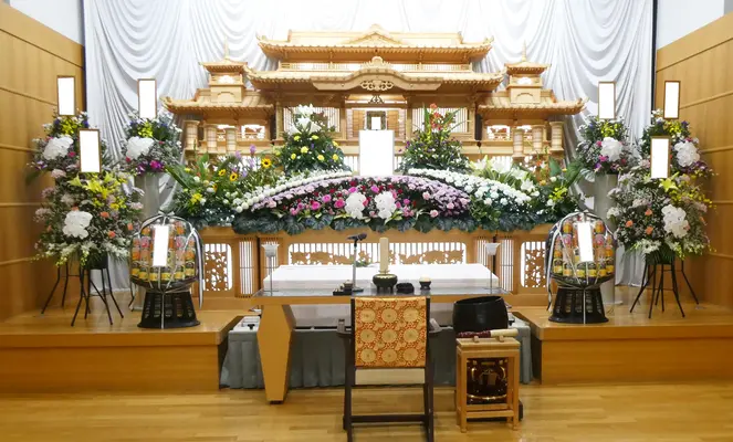 株式会社愛ほのぼので葬儀を行なった写真