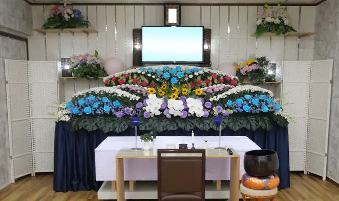 株式会社愛ほのぼので葬儀を行なった写真