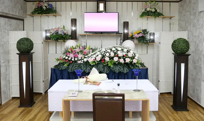 株式会社愛ほのぼので葬儀を行なった写真