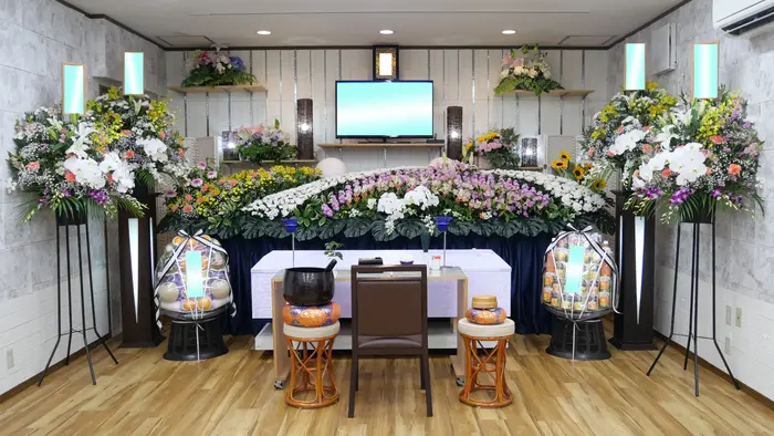 株式会社愛ほのぼので葬儀を行なった写真