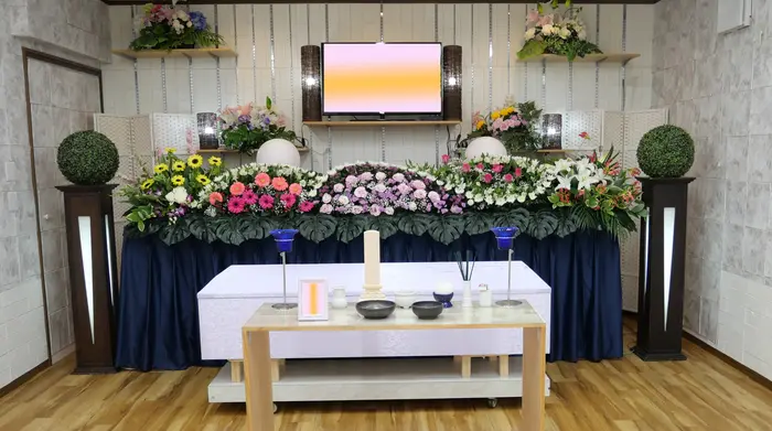 株式会社愛ほのぼので葬儀を行なった写真