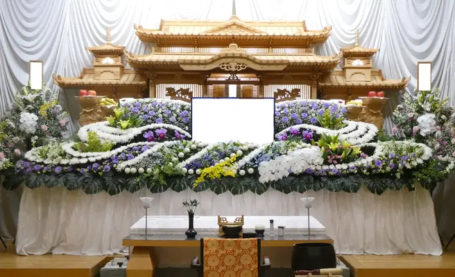 株式会社愛ほのぼので葬儀を行なった写真