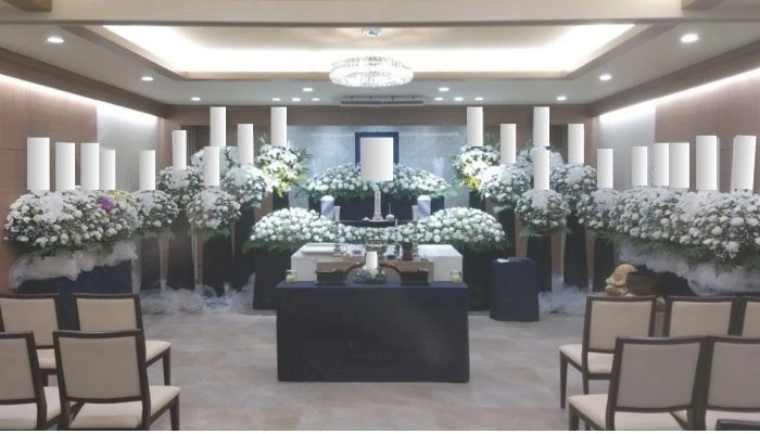 東京博善のお葬式（町屋営業所）で葬儀を行なった写真