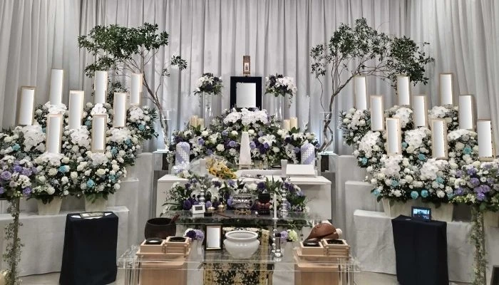 東京博善のお葬式（四ツ木営業所）で葬儀を行なった写真