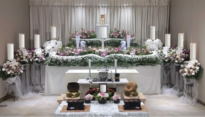 東京博善のお葬式（お花茶屋営業所）で葬儀を行なった写真