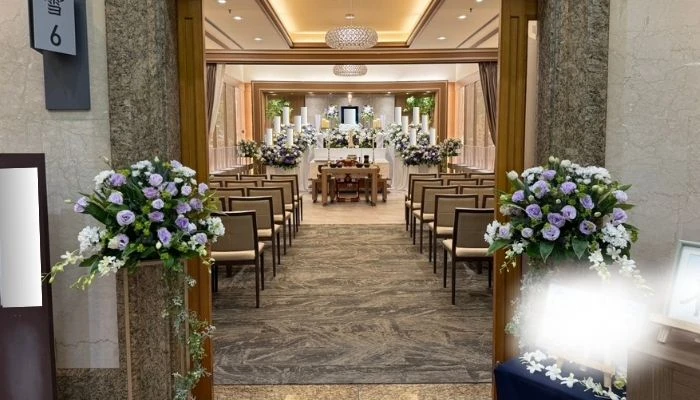 東京博善のお葬式（お花茶屋営業所）で葬儀を行なった写真