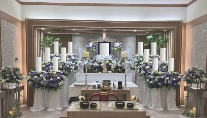 東京博善のお葬式（お花茶屋営業所）で葬儀を行なった写真