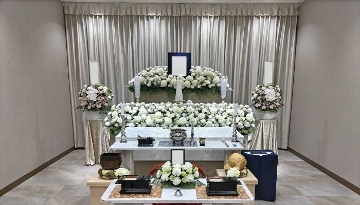 東京博善のお葬式（桐ケ谷営業所）で葬儀を行なった写真