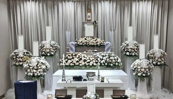 東京博善のお葬式(桐ケ谷営業所)で葬儀を行なった写真