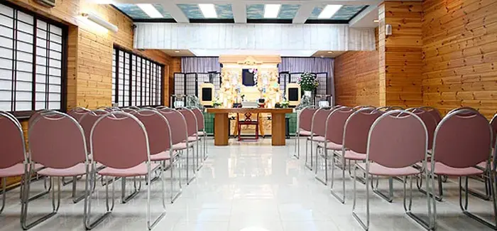 株式会社市民葬祭ホール(南彩会館)で葬儀を行なった写真