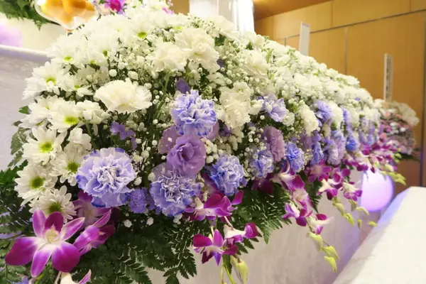 安食りんどうホールで葬儀を行なった写真