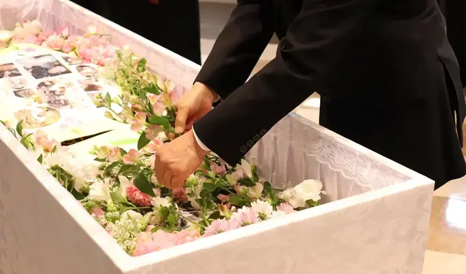 かぐやの里メモリーホール三島で葬儀を行なった写真