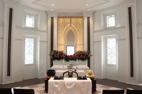 かぐやの里メモリーホール三島で葬儀を行なった写真